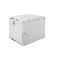 Шкаф настенный ЦМО ШРН-Э-9.500.1 9U 600x520 мм пер. дв. стал. лист несъемные бок. пан. серый