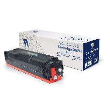 Картридж NVP совместимый NV-067H Голубой для Canon MF651Cw/655Cdw/657Cdw/LBP631Cw/633Cdw (2350k)
