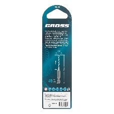 Сверло универсальное Gross Multipurpose PRO, 6-гр. хвостовик, 4мм