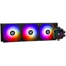 Система жидкостного охлаждения Thermalright Aqua Elite 360 V3 ARGB Soc-AM5/AM4/1151/1200/2066/1700 черный 4-pin 25.6dB Al Ret (A-ELITE-BL-360-ARGB-V3)