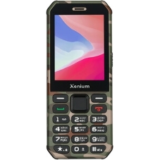 Мобильный телефон Xenium X300 зеленый камуфляж