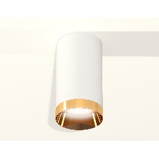 Светильник Ambrella Light XS6322024 SWH/PYG белый песок/золото желтое полированное MR16 GU5.3 (C6322, N6134)