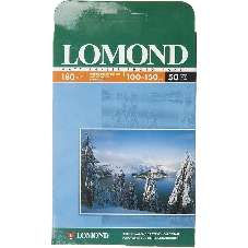 Фотобумага Lomond односторонняя матовая, 180г/м2,A6 (10X15)/50л. для струйной печати