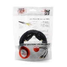 Кабель Cablexpert HDMI CC-HDMI4-10, 19M/19M, v2.0, медь, позол.разъемы, экран, 3м, черный, пакет