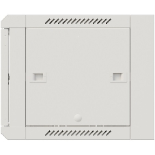 Шкаф коммутационный NTSS Премиум (NTSS-W18U6045GS-2) настенный 18U 600x450мм пер.дв.стекл 60кг серый IP20 сталь