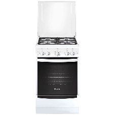Плита газовая Gefest ПГ 5100-02 0009 белый, конфорок 4 шт, духовка 52 л, 50 см x 85 см x 58.5 см