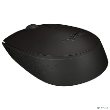 Мышь беспроводная Logitech B170 черный, 1000 dpi, радиоканал, USB, кнопки - 3