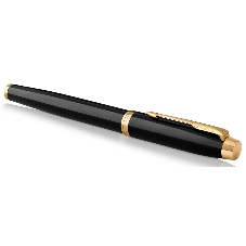 Ручка перьевая Parker IM Core F321 (CW1931645) Black GT F сталь нержавеющая подар.кор.