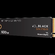 Накопитель SSD Western Digital черный SSD SN7100 M2.2280 PCIe 4.0 500Gb, 6800MBs/5000MBs, TbW 300, WDS500G4X0E, 1 year