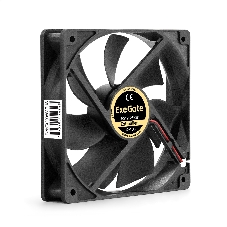 Вентилятор 12В DC ExeGate ExtraSilent ES12025B2P (120x120x25 мм, 2-Ball (двойной шарикоподшипник), 2pin, 1300RPM, 22dBA)