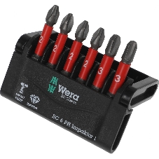 Набор бит Wera WE-057691 универсал. (6пред.) для гайковертов