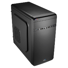 Компьютерный корпус Aerocool/Formula Qs-180 черный без БП mATX 1x80мм 2xUSB 2.0 1xUSB 3.0 audio