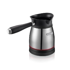 Электрическая турка Centek CT-1098 SS(металл) 0.5л, 1000Вт, нерж.сталь, съемная мягкая ручка