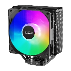 Кулер PCCooler Paladin EX400S черный 120мм алюминий+медь 1800rpm 28.6db 4-pin 180W 157мм