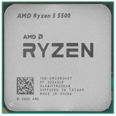 Процессор AMD Ryzen 5 5500 Soc-AM4 3.6GHz OEM