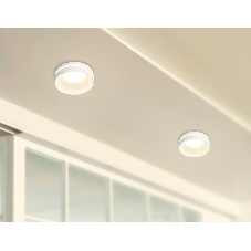 Светильник Ambrella light TN3305 WH/FR белый/белый матовый MR16 GU5.3 D80*43