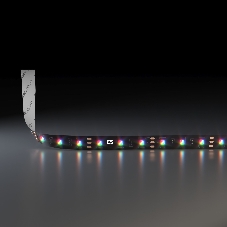 Лента светодиодная 5050 24V 60Led 14,4W IP20 RGB Black / 60Led 14,4W IP20 мульти