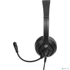 Гарнитура Oklick HS-M500 чёрный, проводная, USB