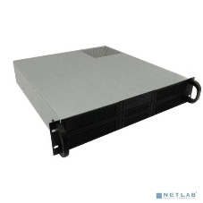 Корпус Procase RE204-D2H5-M-48 2U server case,2x5.25+5HDD,черный,без блока питания(PS/2,mini-redundant),глубина 480мм,mATX 9.6