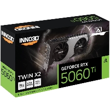 Видеокарта INNO3D RTX 5060Ti TWIN X2 16Gb GDDR7 128bit 3xDP HDMI 2FAN RTL
