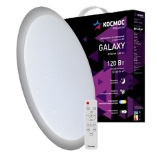 Настенно-потолочный светодиодный светильник Космос KSGala120W белый