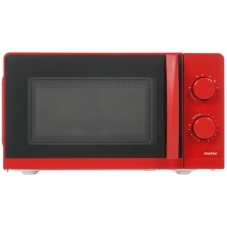 Микроволновая печь Centek CT-1571 красный, 20 л, 700 Вт, переключатели - поворотный механизм