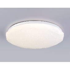 Светодиодный светильник RGB Ambrella light FZ418 WH белый IP20 66W 3000K-6500K+RGB D480*65 (ПДУ ИК)
