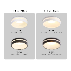 Светильник Ambrella light TN3305 WH/FR белый/белый матовый MR16 GU5.3 D80*43