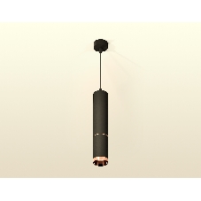 Светильник Ambrella Light XP6323030 SBK/PPG черный песок/золото розовое полированное MR16 GU5.3