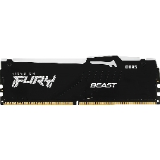 Оперативная память Kingston Fury Beast, DDR5, 64Gb (2x32Gb), 6000MHz, CL30, DIMM, с радиатором, RGb, черный
