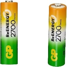 Аккумулятор GP 270AAHCRGY-2CRCB2 AA NiMH 2650mAh (2шт)