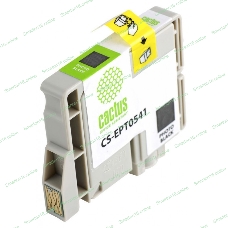Картридж струйный Cactus CS-EPT0541 черный (16,2 мл) для Epson Stylus Photo R800/R1800