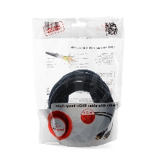 Кабель Cablexpert HDMI CC-HDMI4-15, 19M/19M, v2.0, медь, позол.разъемы, экран, 4.5м, черный, пакет