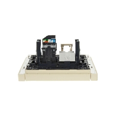 Розетка двойная RJ11+RJ45 кат.5E FP435 ваниль FORTE&PIANO