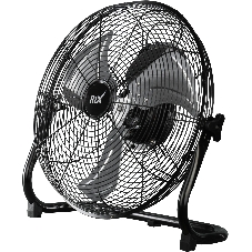 Вентилятор RIX NPSF-8000B чёрный, напольный, 90 Вт, 3 скорости, 40 см