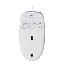 Мышь проводная Logitech M100 белый, 1000 dpi, USB, кнопки - 3