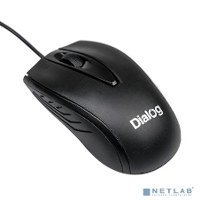 Мышь проводная Dialog Comfort MOС-17U черный, 1200 dpi, USB, кнопки - 3