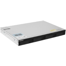 Сетевое хранилище SMB QNAP TS-464eU-8G NAS 4 HDD trays, rackmount 1U, 1 PSU. 4-core Intel Celeron N5105/N5095 2.0-2.9 GHz, 8 Gb RAM, 2x2.5GbE, 2xUSB 3.2 Gen 2 (10Gbps), 2xUSB 2.0, 1xHDMI, 2xM.2 PCIe Gen 3 x1 slots, W/o rail kit RAIL-B02
