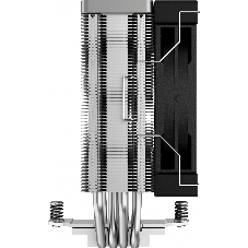 Кулер для процессора DEEPCOOL AK400 черный, 120 мм, алюминий/медь, 1850 об/мин, 29 дБ, 4 pin, 220 Вт, 155 мм