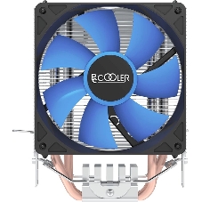 Кулер для процессора PcCooler S93 V2 Soc-AM5/AM4/1200/1700/1851 черный 3-pin 26.4dB Al+Cu 100W Ret (R3-I210WBKNXX-GL)