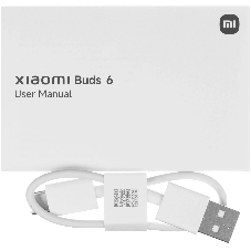 Гарнитура вкладыши Xiaomi Buds 6 фиолетовый беспроводные bluetooth в ушной раковине (BHR09GTGL)