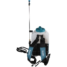 Опрыскиватель Makita DUS158Z ранц. 15л бирюзовый/белый