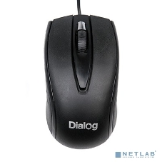 Мышь проводная Dialog Comfort MOС-17U черный, 1200 dpi, USB, кнопки - 3