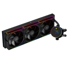Система жидкостного охлаждения Thermalright Frozen Magic 360 Digital V2 ARGB Soc-AM5/AM4/1200/1700/1851 черный 4-pin 28dB Al LCD Ret (F-MAGIC-360-DIGITAL-BL-ARGB-V2)