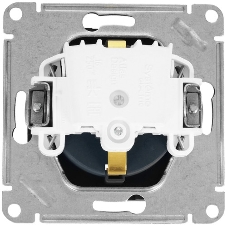 Механизм розетки 1-м СП AtlasDesign 16А IP20 с заземл. грифель