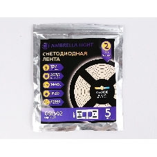 Светодиодная лента Ambrella light GS1312 2835 180Led/ 14.4W m/ 12V IP20 4500K/ 5000*10*1.2mm (2 конт.)