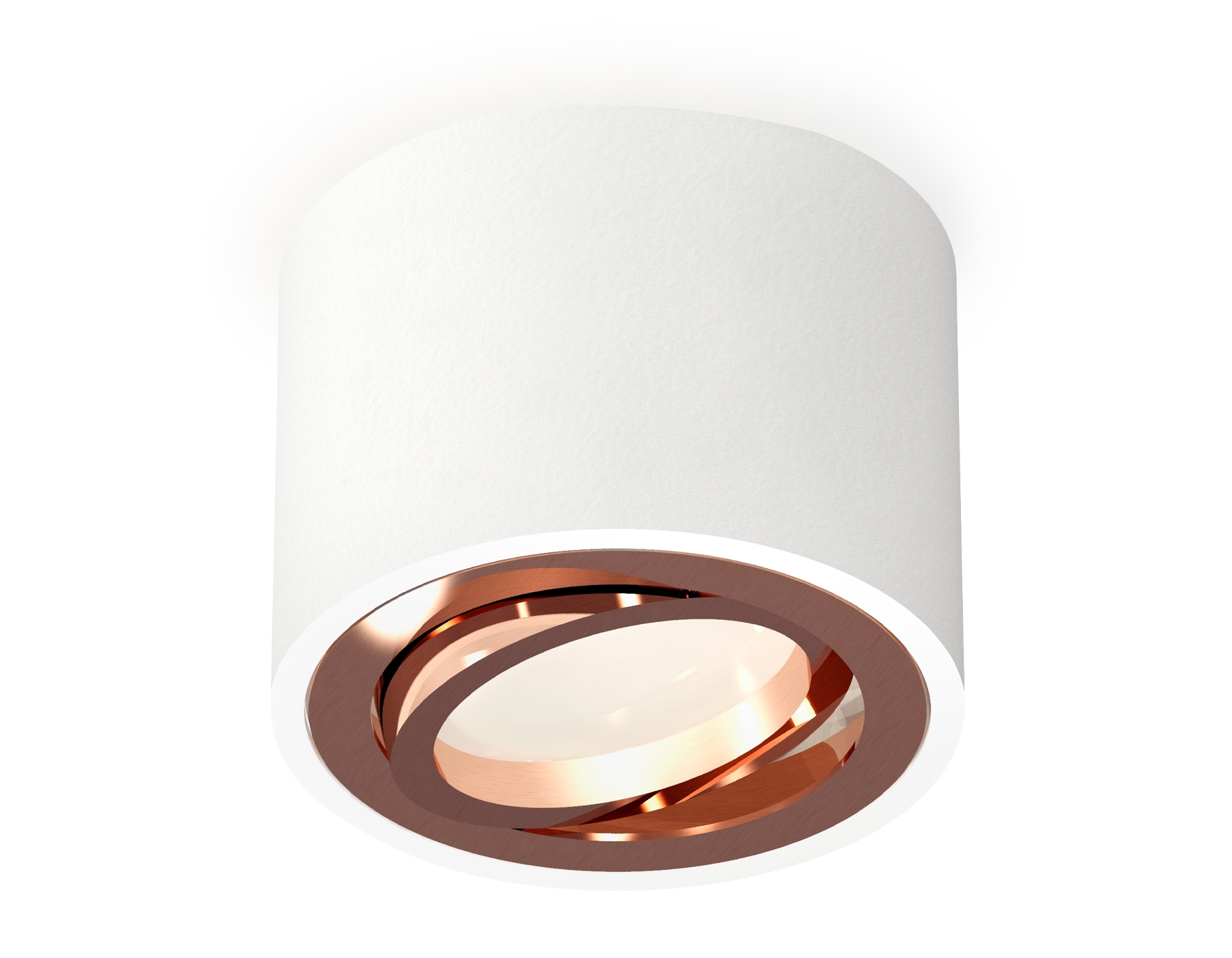Светильник Ambrella Light XS7510005 SWH/PPG белый песок/золото розовое полированное MR16 GU5.3 (C7510, N7005)
