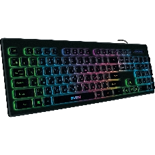 Клавиатура SVEN KB-C7500EL проводная, USB Type-A, чёрный