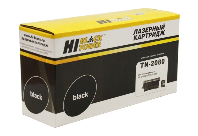 Картридж Brother HL-2130/2132/DCP7055 (Hi-Black) TN-2080, 0,7K       