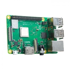 Микрокомпьютер Raspberry Pi 3 Model B+ Retail, 1GB RAM, Cortex-A53 (ARMv8) 64-bit SoC @ 1.4GHz Broadcom BCM2837B0 CPU, WiFi, Bluetooth, 40-pin extended GPIO, 4x USB 2.0, HDMI, CSI camera port, DSI displ.port, MicroSD port (137-3331) , (БП и корпус покупается отдельно),